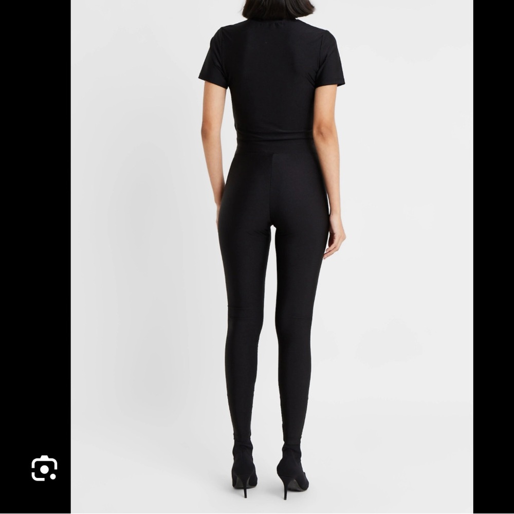 Because of Alice Black Nylon Legging